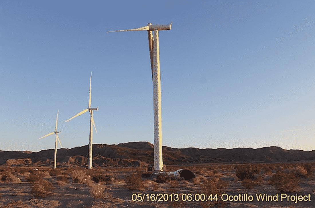 Problems With Siemens 2.3108 Wind Turbine Blades At Ocotillo?