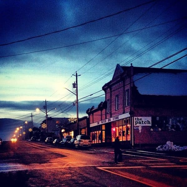 A street in the Cumberland Tales