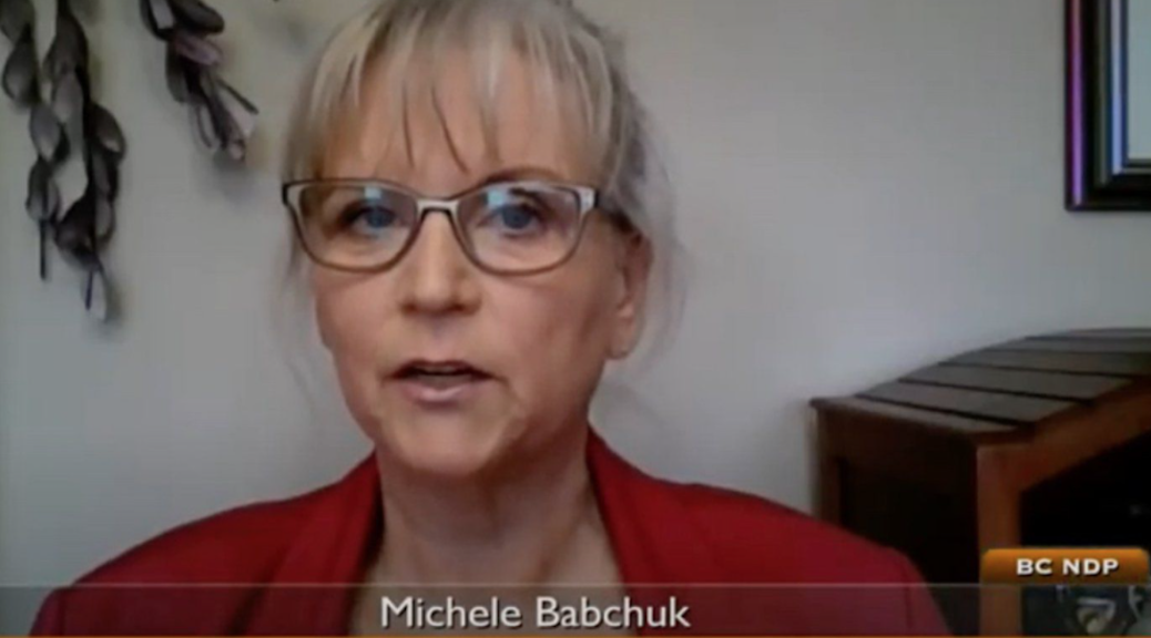 Michele Babchuk sworn in
