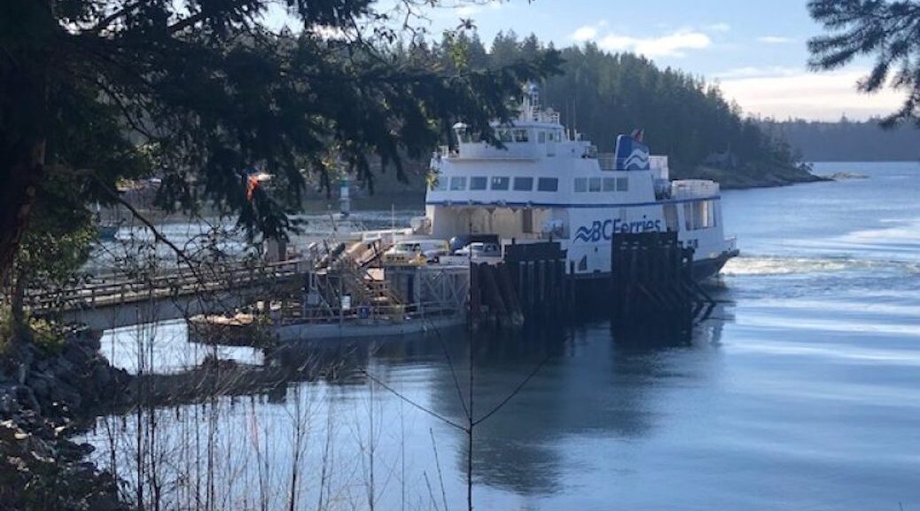 BC Ferry at dock