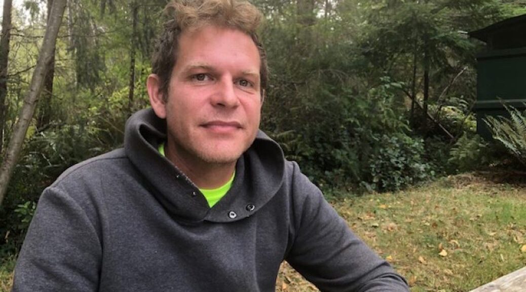 Man staring at the camera