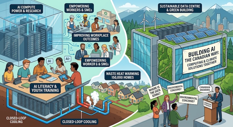 illustration of the benefits from AI