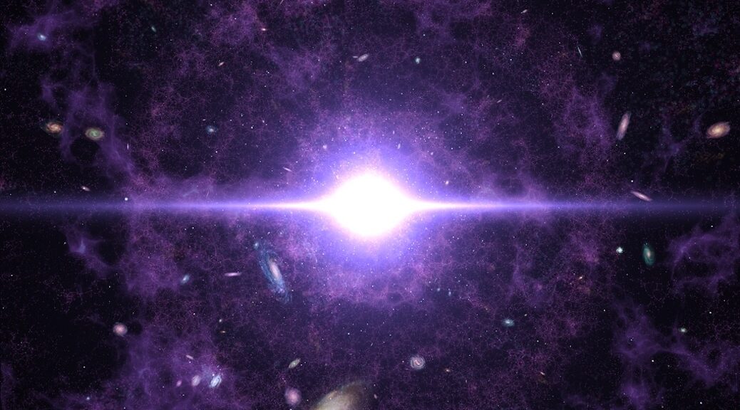 Artists depiction of the Big Bang